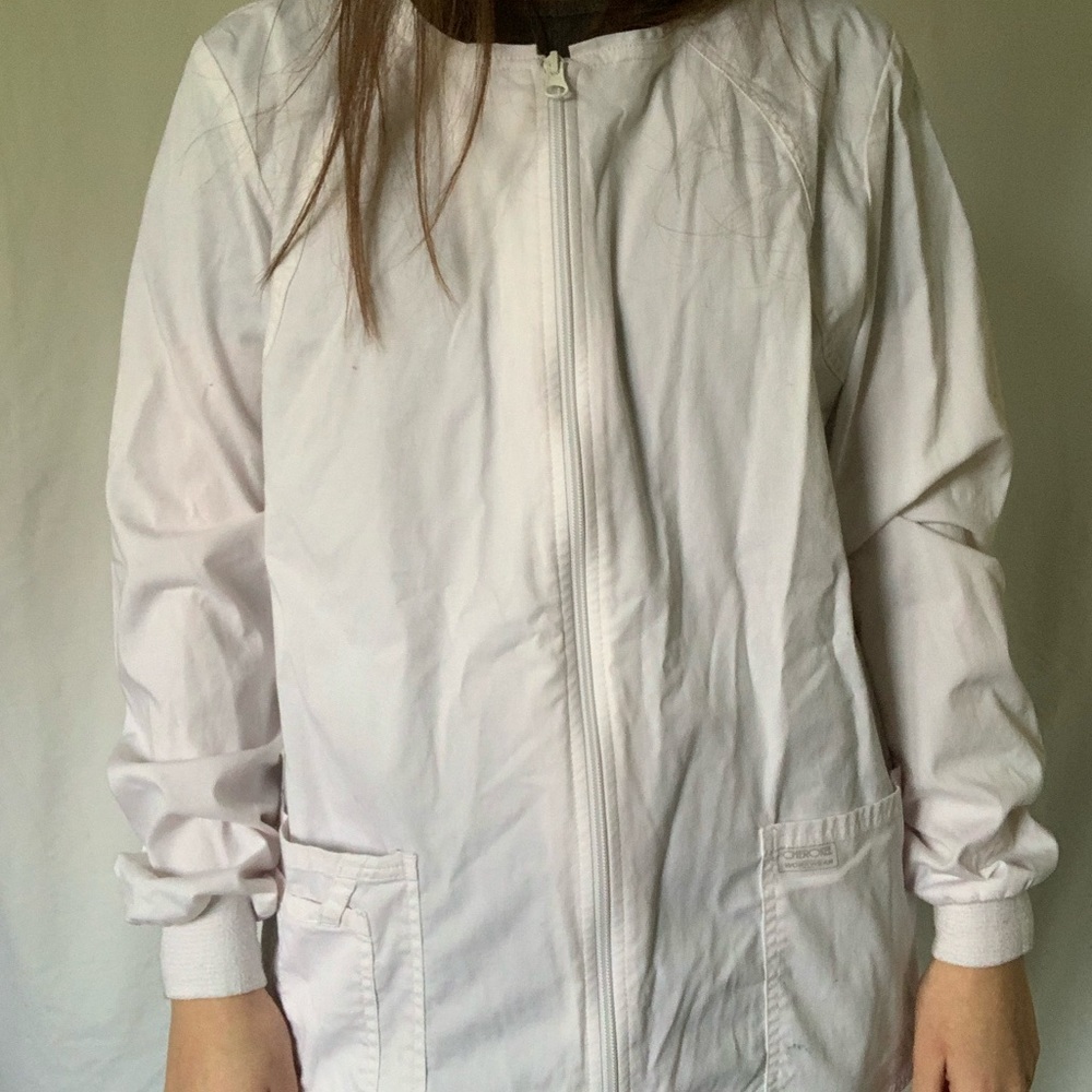 White Work/Scrub Jacket